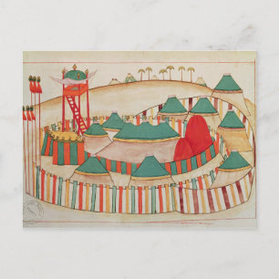 Carte Postale Ms 1671 The Imperial Camp, c.1580