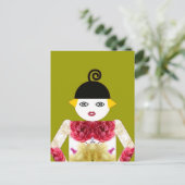 Carte Postale Ms. Martzkin Blooming Postcard © 2012 M. Martz (Debout devant)