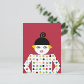 Carte Postale Ms. Martzkin Pop Art Postcard © 2012 M. Martz (Debout devant)