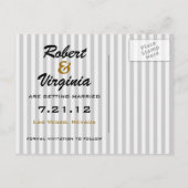 Carte postale MST de mariage à Las Vegas (Dos)