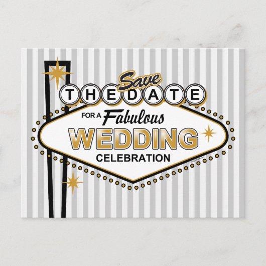 Carte postale MST de mariage à Las Vegas (Devant)