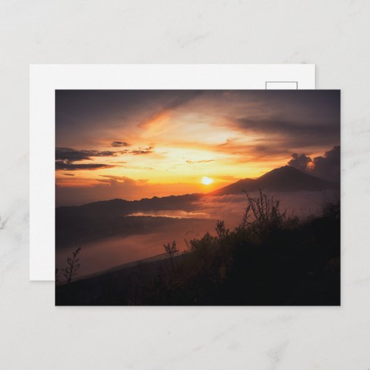 Carte Postale Mt. Batur (Devant / Derrière)