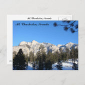 Carte postale Mt Charleston (Devant / Derrière)