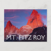 Carte Postale Mt Fitz Roy (Devant)