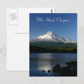 Carte Postale Mt Hood du lac Trillium (Devant / Derrière)