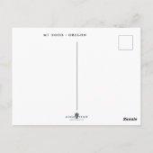 Carte Postale Mt Hood | Oregon (Dos)