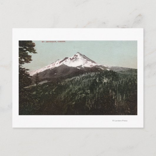 Carte Postale Mt. Jefferson, Oregon Mountain View (Devant)