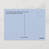 Carte Postale Mt Kahuzi République démocratique du Congo (Dos)