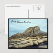 Carte Postale mt kinabalu (Devant / Derrière)