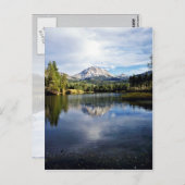 Carte Postale Mt Lassen Du Lac Manzanita (Devant / Derrière)