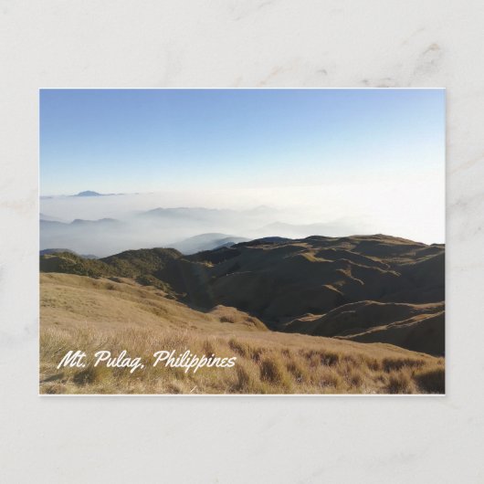 Carte Postale Mt. Pulag, Philippines (Devant)