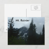 Carte Postale Mt. Rainier (Devant / Derrière)