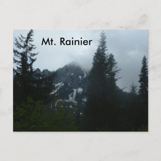 Carte Postale Mt. Rainier (Devant)