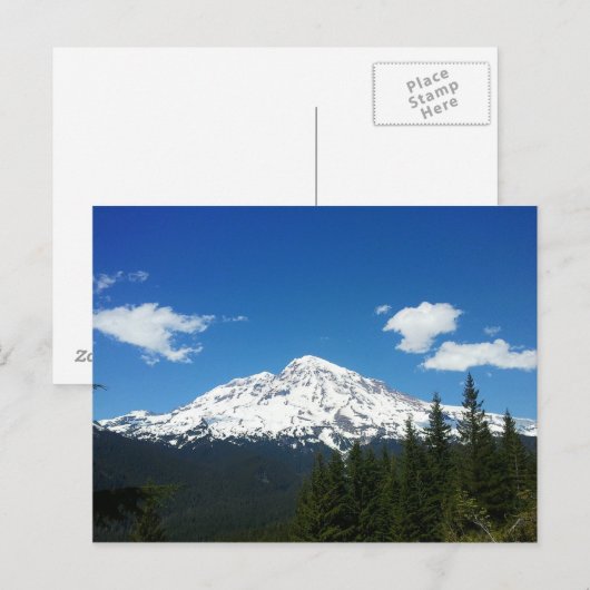 Carte Postale Mt. Rainier (Devant / Derrière)