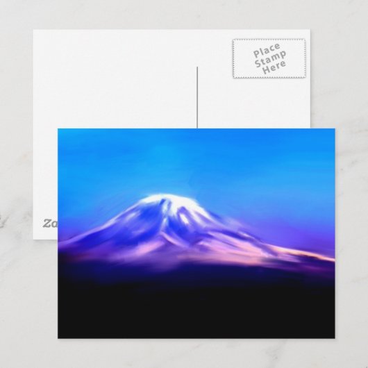 Carte postale Mt Rainier (Devant / Derrière)