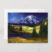 Carte Postale Mt Rainier (Devant / Derrière)