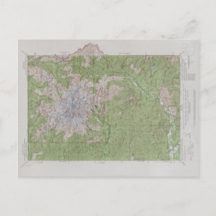 Carte Postale Mt. Rainier (1924)