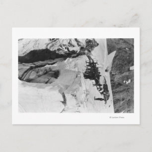 Carte Postale Mt Rainier, WA Nisqually Glacier Climbers