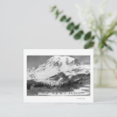 Carte Postale Mt Rainier, WA Traversant la crête Mazama à cheval (Debout devant)