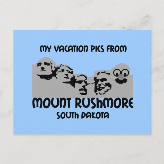 Carte Postale Mt. Rushmoore (Devant)