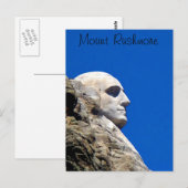 Carte postale Mt Rushmore (Devant / Derrière)