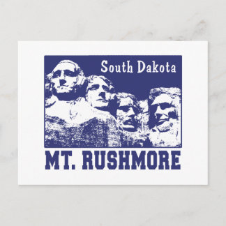 Carte Postale Mt. Rushmore