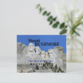 Carte Postale Mt. Rushmore (Debout devant)