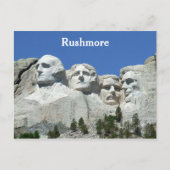 Carte Postale Mt. Rushmore (Devant)