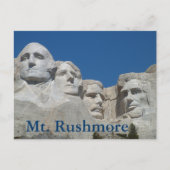 Carte Postale Mt. Rushmore (Devant)
