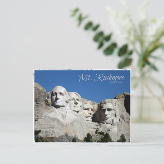 Carte Postale Mt. Rushmore (Debout devant)