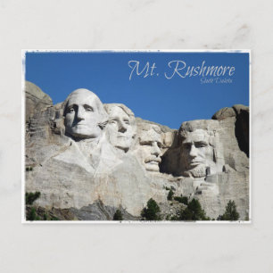Carte Postale Mt. Rushmore