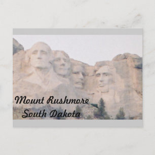 Carte Postale Mt. Rushmore