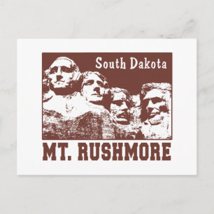 Carte Postale Mt. Rushmore