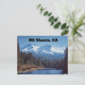 Carte Postale Mt Shasta, CA (Debout devant)