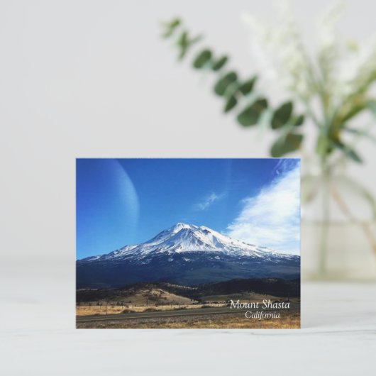 Carte Postale Mt. Shasta, CA (Debout devant)
