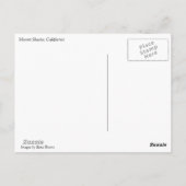 Carte Postale Mt. Shasta, CA (Dos)