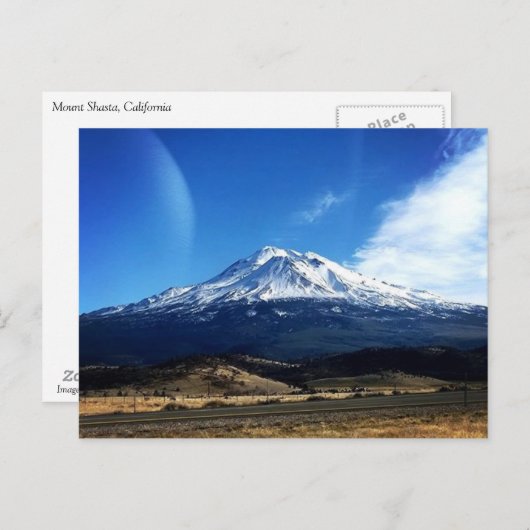 Carte Postale Mt. Shasta, CA (Devant / Derrière)