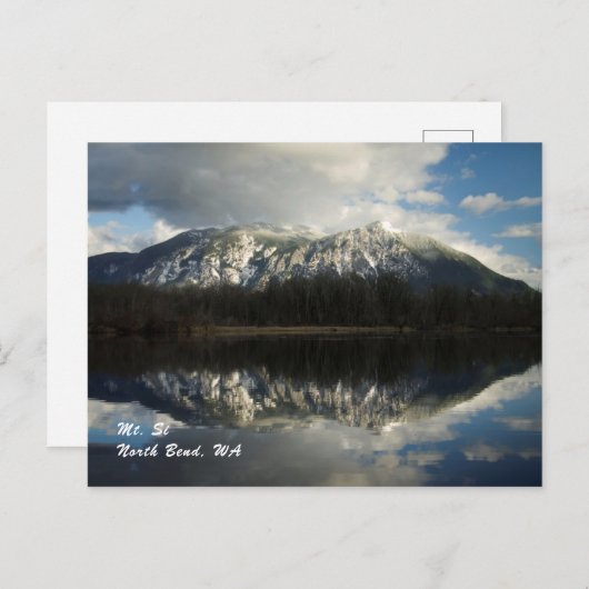 Carte Postale Mt. Si (Devant / Derrière)
