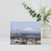Carte postale Mt St Helens & Fremont Bridge (Debout devant)