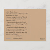 CARTE POSTALE MTV 3 (Dos)