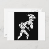 Carte Postale Muay Thai (Devant / Derrière)
