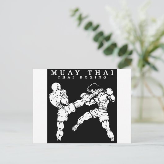 Carte Postale muay thai (Debout devant)
