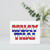 Carte Postale Muay Thai (Debout devant)