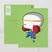 Carte Postale Muay Thai (Devant / Derrière)