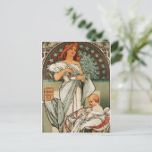 Carte Postale Mucha Art (Debout devant)