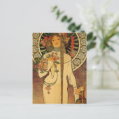 Carte Postale Mucha La Trappistine (Debout devant)