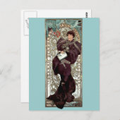 Carte Postale Mucha Lorenzaccio (Devant / Derrière)