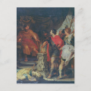 Carte Postale Mucius Scaevola avant Lars Porsena, c.1618-20