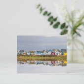 CARTE POSTALE MUDEFORD SANDBANK, DORSET, ANGLETERRE (Debout devant)