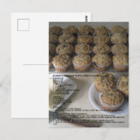 Muffins d'avoine bleuté